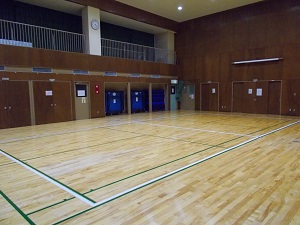 清風公民館体育室の写真