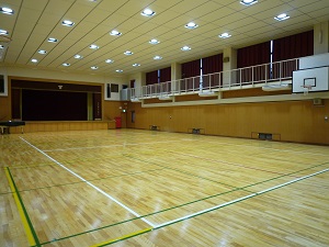 長田公民館体育室の写真