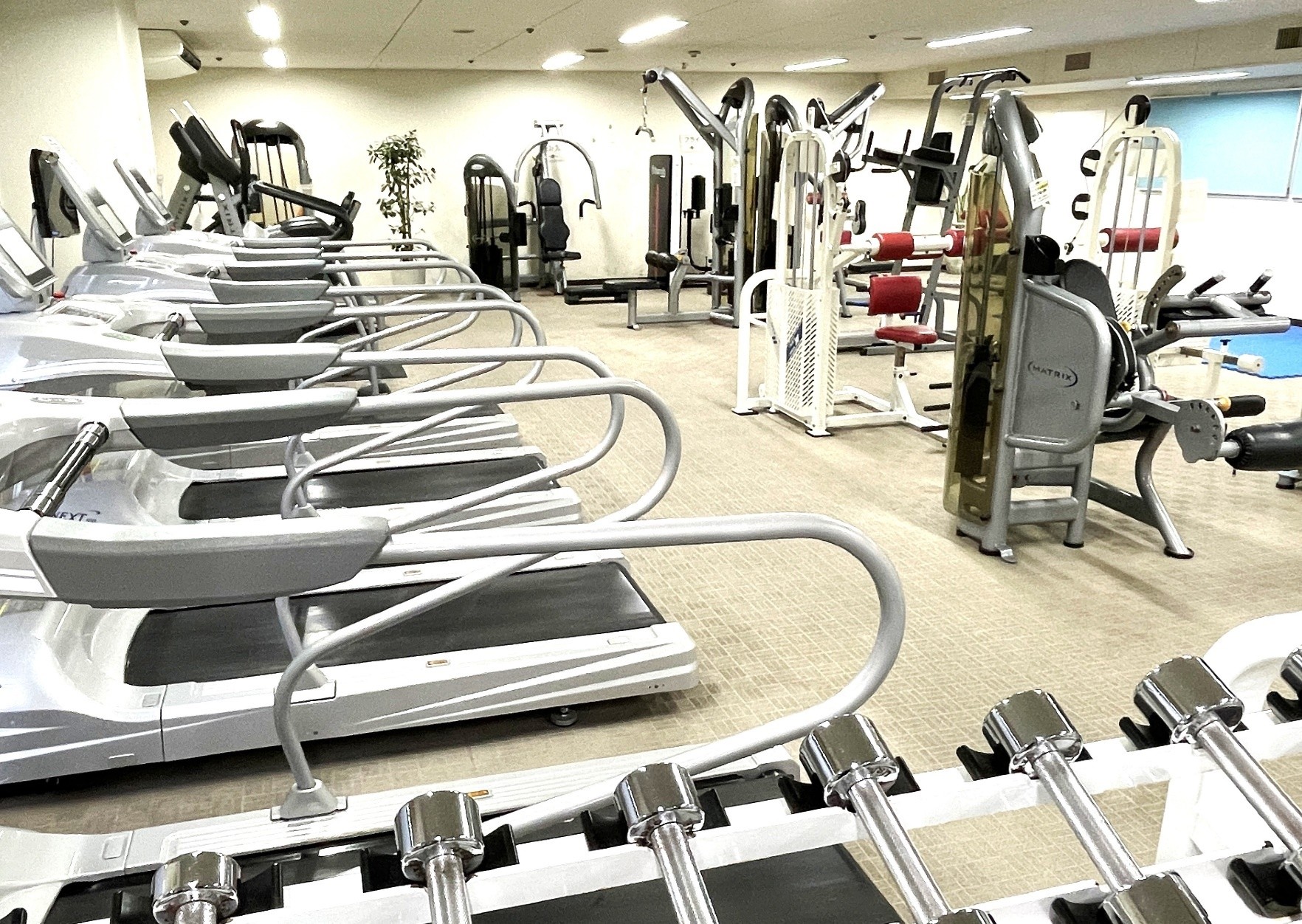 王子スポーツセンタートレーニング室